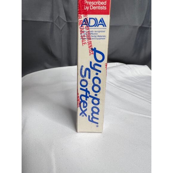 Vintage Py-Co-Pay Blue Toothbrush - New / NOS / Sealed - Pycopay Softex Soft - Picture 4 of 10